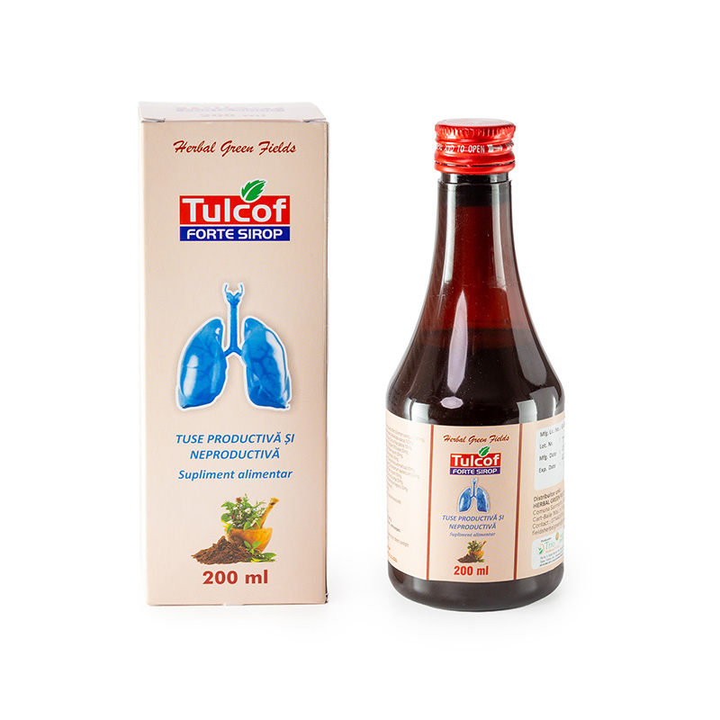 Tulcof forte sirop – Tuse productivă și neproductivă