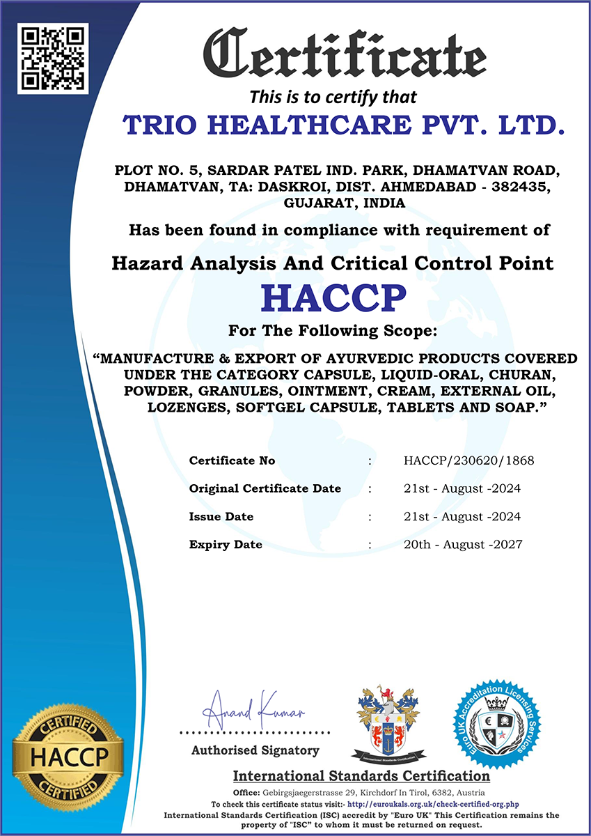 HACCP-TRIO-HEALTHCARE-PVT